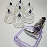 7 Cups Lose Weight Healthcare Round Thickened Plastic Cup Therapy Vacuum Suction Cupping