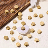 30Pcs/Pack Metal Rotatable Bearing Shaft For Rotating 3D Nail Art Decorations DIY Crystal Jewelry Spin Accessory Tools