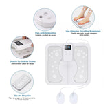 Electric Massager EMS Physiotherapy Pulse Sole Massage Pedicure Foot Legs Improve Circulation hine Low Frequency
