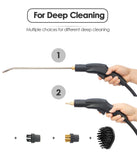 High-Temperature and Pressure Sterilization Jet Washer - Steam Cleaner for Kitchen Hood, Air Conditioner, and Car