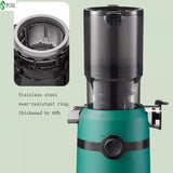 M6 Slow Household Hybrid Electric Juicer 13cm Large Caliber Fully Automatic Fruit and Vegetable Juice Separation