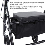 4 Wheeled Walker Rollator Wheelchair Frame Replacement Storage Bag Nylon