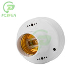 E27 Wireless Radar Induction Head Smart Light Adapter Lamp Holder Bulb Base Socket Human Presence Motion Sensor Switch