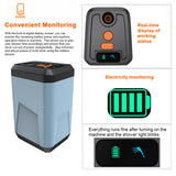Portable Electric Pump Outdoor Rechargeable Battery Powered Shower for Camping Hiking Backpacking Travel Beach