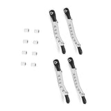 Front And Rear Metal Lower Gains Upgrade Spare Parts Suitable For 1/10 Tamiya CR01 Toy Car Accessories