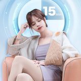 Electrical Shiatsu Back Neck Shoulder Body Massager Infrared Heated 4D Kneading Car/Home Massage Shawl Device