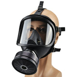 MF14 Reusable Face Mask Silicone Self-Priming Full Face Facepiece Widely Used In Woodworking Dust Protector Welding Spray Paint
