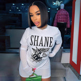 Women's Short Sleeve Long T-shirt