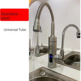 Electric Kitchen Tap Instant Hot Cold Heating Faucet Tankless Instantaneous Water Heater