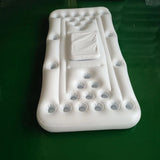 Beer Pong Mat 28 Cup Hole Row Iatable Swimming Pool Mattress Water Table Entertainment ating Pad