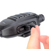 HK008 Intercom with Adjustable Volume Shoulder Microphone, 2-Pin K-Head, Amplifier Speaker
