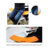 Thickened Transfer for Wheelchair Users Orange Average Size Elderly Transferring Board