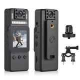 4K w/ Audio /Video Recording Wearable Body Cam WiFi Camera Camcorder with 180° Rotatable Lens Night Vision Lights