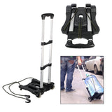 Portable Two-wheel Trolley Hand Sack For Home Travel Shopping Folding Luggage Cart Foldable Barrow Heavy Duty