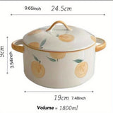 1pc Saucepan, 1.8L Stainless Steel Sauce Pot With Cover, Braisers, Multipurpose Cooking Pot With Lid, Cookware, Kitchenware