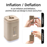 Portable Wireless Compressor, Mini Iator for Travel Outdoor Activities, Iates Air Mattresses and Swimming Rings