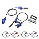 ZTTO MTB 4 Piston Front Rear Mountain Bike CNC Oil Bilateral Hydraulic Disc Brake