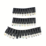 34PCS connector socket AC-DC power adapter plug