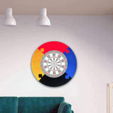 Detachable Dartboard Wall Protector Ring with Splicing Surround Protection Board for Dart Lovers