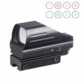 Red/Green Laser 4 Reticle HD103 Holographic Projected Dot Sight Tactical Reflex Scope Airgun sight Hunting 22mm Rail Mount
