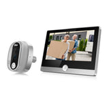 WiFi Video Doorbell for Apartment - 2.4GHz Peephole Camera with 4.3-inch IPS Display, Tuya APP, 1080P, 120-Degree Visible Night Vision