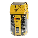 WMARK New NG-995 Barber Shaver Beard USB Electric Razor for Oil Head Shaving hine Push White