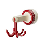 Six Claw Swivel Hook Reusable Heavy Duty Vacuum Suction Cup For Glass Home Kitchen Bathroom Hoo