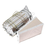 Manual Stainless Steel Bee Smoke Transmitter Kit Bee Smoke Hive Sprayer Beekeeping Tool Smoke Sprayer Bee Smoker Smoke Sprayer