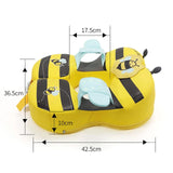 Mambobaby Non-Inflatable Waterproof Swimming Ring - Kids Swim Trainer for 3-72 Months Baby Girls