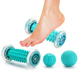 Massage Ball - Foot Pain Therapy Kit - Plantar Fasciitis, Heel Spur, Sore Muscles, Trigger Point - Back, Arm, Neck, Shoulder,Leg