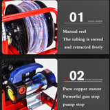Electric 12V/24V 580W Volt Self-priming Pump High Power Gun Metering Refueling hine 30-50L