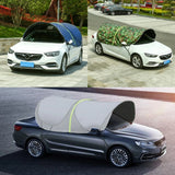 Summer Foldable Umbrella Portable Outdoor Car Tent Roof UV Protection Sunshade AccessoriesEquipment