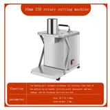Commercial Electric Vegetable Cuber Carrot Grain Fruit Potato Onion Rings Particle Dicer 5mm 8mm 10mm 12mm