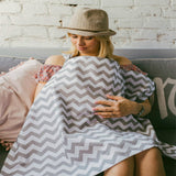 Breathable Nursing Mother Breastfeeding Outdoor Baby Shawl Feeding Covers Apron Cover Maternity Pads