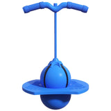 Frog Jump Exercise Equipment with Handle Elastic Wear-Resistant Ball for Children Balance Training