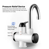 Electric Heater Tankless Instant Faucet Cold Hot Water with LED Display for Kitchen Bathroom