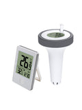 ating Swimming Wireless Pool Thermometer with Indoor Temperature Monitor Clock for Pond Hot Tub Aquarium