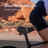Comfortable Seat, Universal Fit For Exercise Mountain And Electric Bikes, Oversized Bike Seat