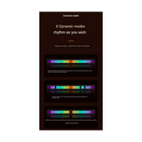 Multifunction Stand RGB Lighted Pickup Shelf Computer Game Headset Ambient Light Display Stand,White