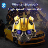 Mini Bluetooth Speaker Mini Wireless Speakers Cute Movie  Figure Stereo Transformers LED Flashing Light