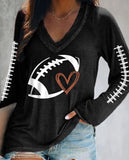 Women's Fashion Letter Printing T-shirt
