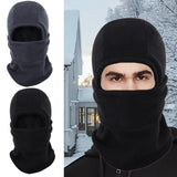 Windproof Warm Neck Gaiter Soft Winter Cold Weather Hat Ski Masque Fleece ed Full Face Cover