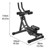hine Ab Cruncher Fiess Equipment Home Office Strength Training Abdominal Exercise for Birthday Gift Women Men
