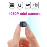 Portable Mini HD 1080P With Night Vision and Motion Detection Indoor Outdoor Small Security Camera Support Hidden TF Card