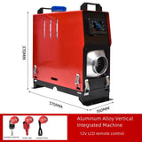 Parking fuel 12v24v all-in-one truck electric three-wheeled household firewood car heater