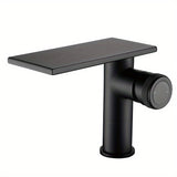 1pc Bathroom Single Lever Sink Faucet, Crane Brass Sink Faucet, Hot And Cold Water Tap, Bathroom Accessories