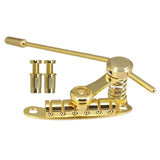 1*Guitar Pull Plate Electric Guitar Chrome Bridge Stop Bar Tailpiece Tremolo LP- For SG- Guitars 103×55×46.5mm