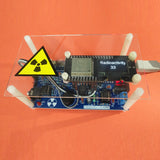 DIY Assembled Counters Kit Geiger Counter Module Miller GM Tube Nuclear Radiation Detector With Sound Light Alarm
