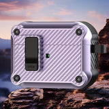 Headphone Dual Material Protection Earphone Protective Case with Switch Lock Wireless Charging Shock-proof for