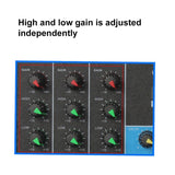 Console Mixer Small Mixer 4-Way USB With Sound Card Special Effects Bluetooth US Plug